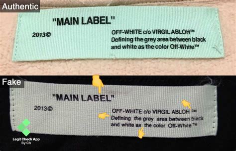 imitation off white